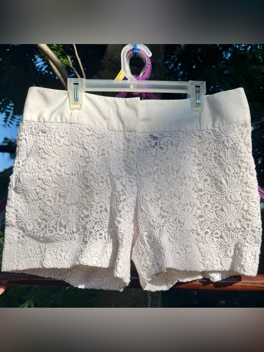NWOT Lace Women's Shorts in White